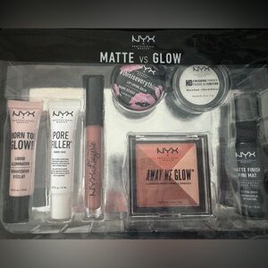 NYX Matte vs Glow Makeup Kit